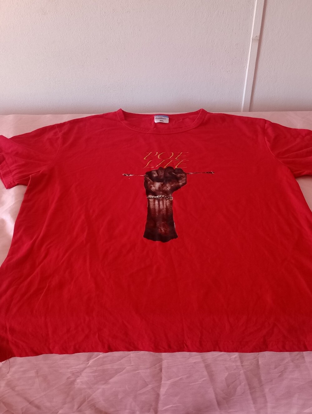 CX-Lai Wang Poe life tee shirt size XXL for men